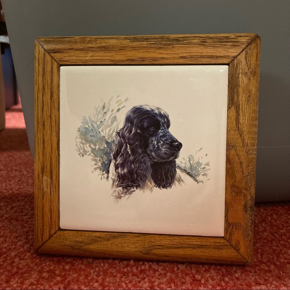Spaniel Wall tile